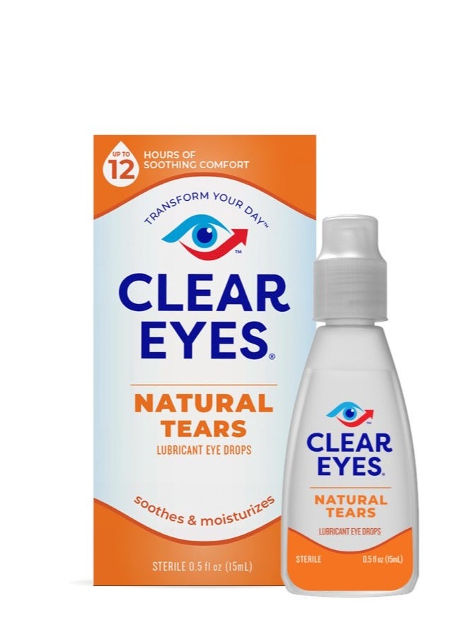 Clear Eyes Clear Eyes Natural Tears E/D 15 Ml 