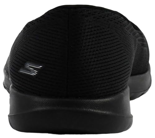 Skechers Performance Women's On-The-Go GO Walk Lite - Dreamer Ballet Flat, Black/Black,6.5 M US - Image 3