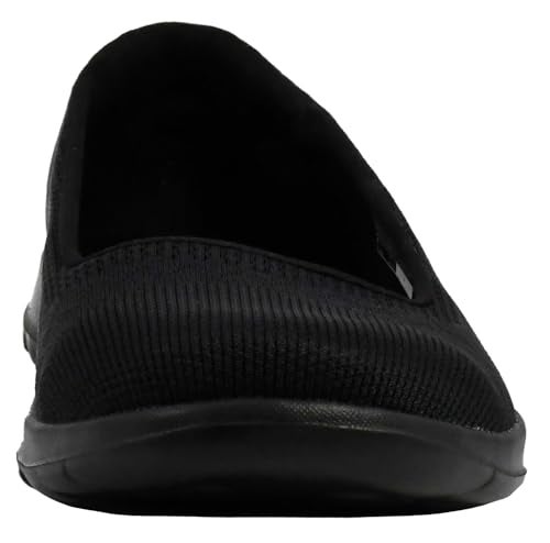 Skechers Performance Women's On-The-Go GO Walk Lite - Dreamer Ballet Flat, Black/Black,6.5 M US - Image 2