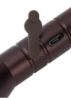 GEEPAS Rechargeable LED Flashlight CREE LED, High Grade Aluminum Alloy Housing | Perfect for Indoor and Outdoor Use | Rechargeable Li-ion Battery Torch Light with Charging Indicator  - Image 4