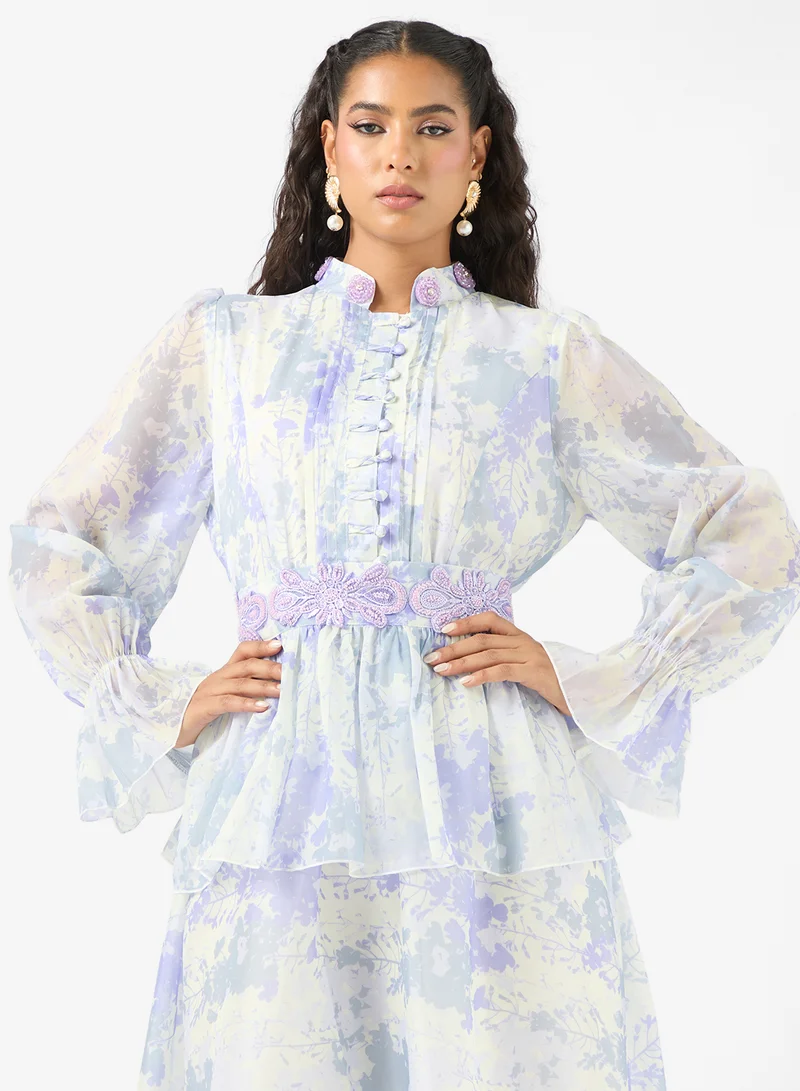 Khizana  Monotone Print Dress for Women | Best Price UAE