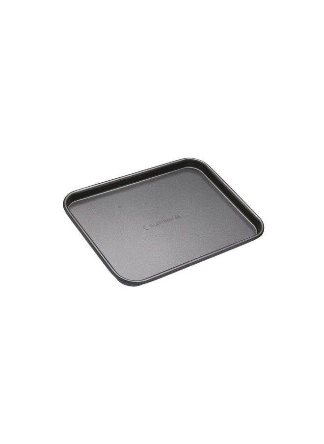 Master Class Masterclass Baking Tray Nonstick Oven Tray For Baking And Roasting Carbon Steel 24 X 18Cm Grey  - Image 1