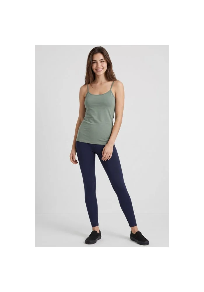 أر أند بي Solid Camisole with Scoop Neck