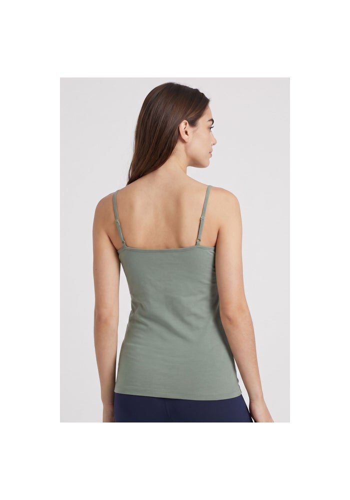 R&B Solid Camisole with Scoop Neck - Image 4