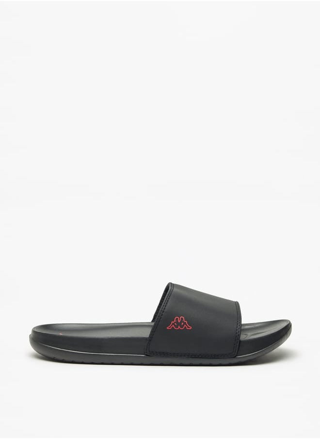 Kappa Mens Logo Detail Slides With Cushioning  - Image 3