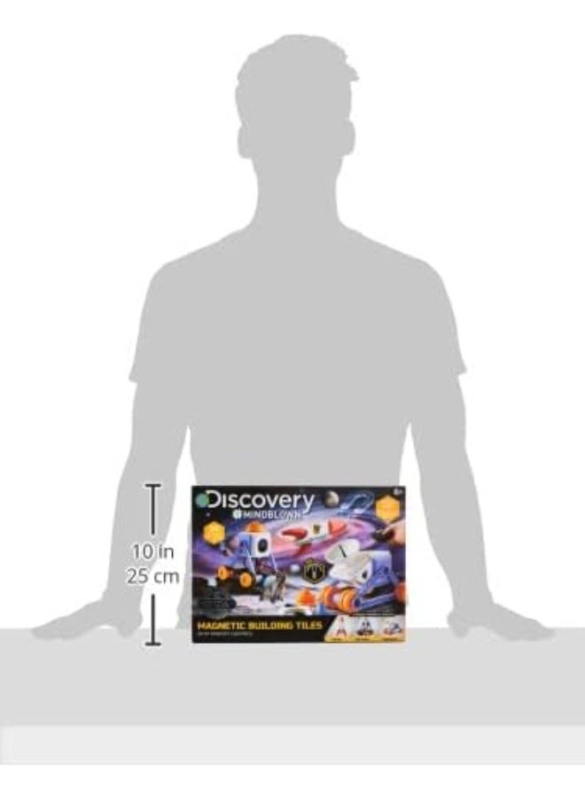 Discovery Mindblown Magnetic Building Tiles With Remote Control – 34‑Piece Set - Image 5