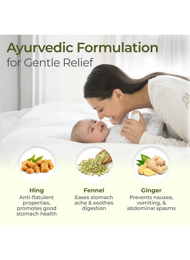 Luvlap Naturals Baby Tummy Roll On Oil for Colic & Gas Relief, Relieves Constipation & Indigestion with Hing, Ginger & Fennel (Saunf), Alcohol free, Dermatologically tested Ayurvedic medicine, 40ml - Image 3