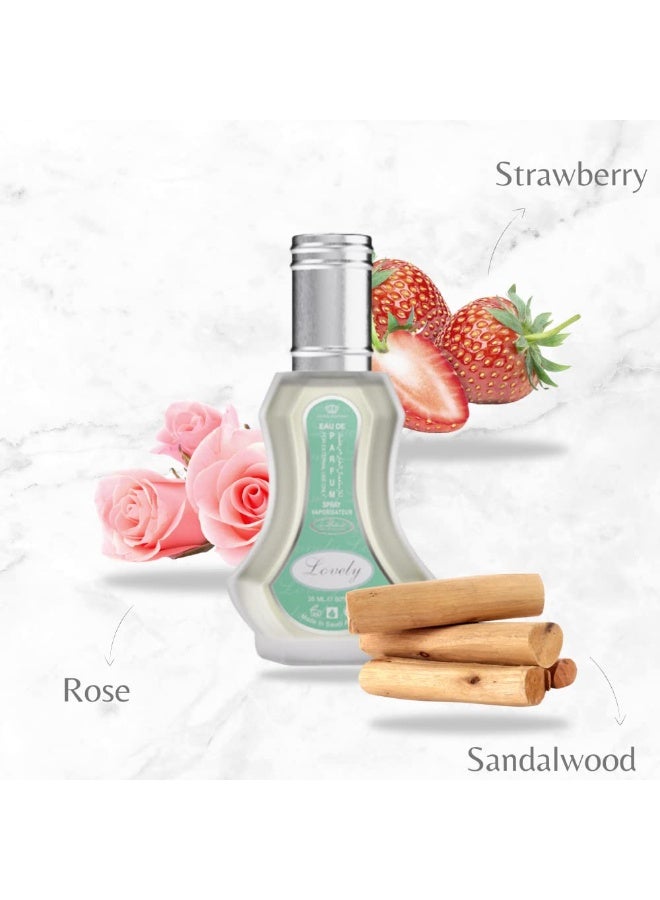 Alrehab Lovely Eau De Perfume - 35ml - Image 2