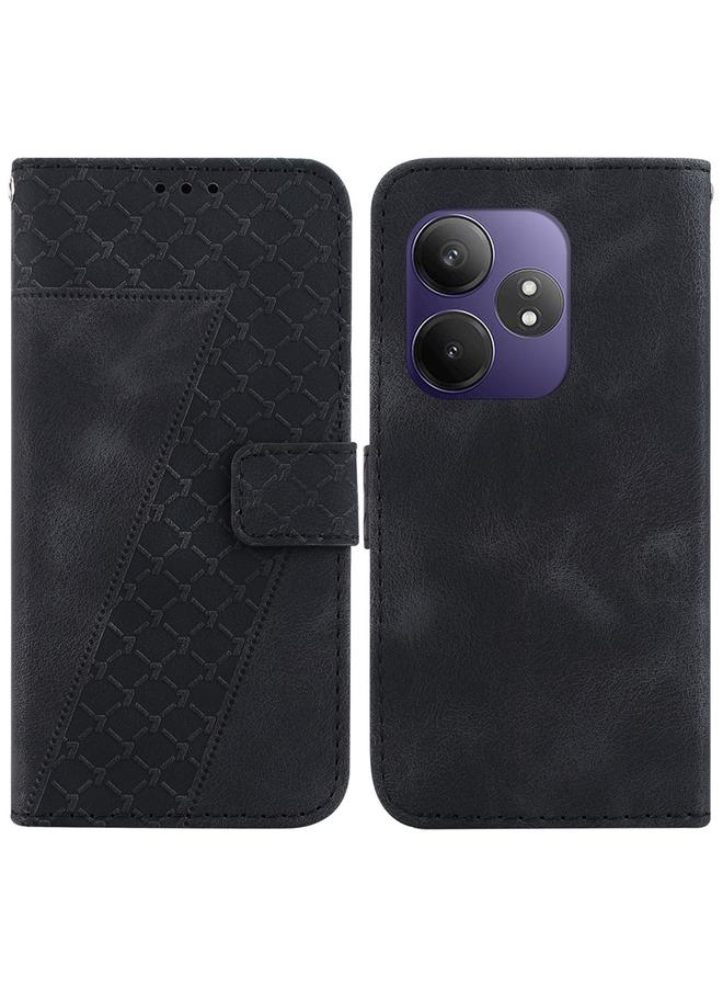 S-TOP Case For Realme GT 6 / GT 6T / GT Neo6 / GT Neo6 SE Seven-shaped Embossed Leather Phone Case - Image 1