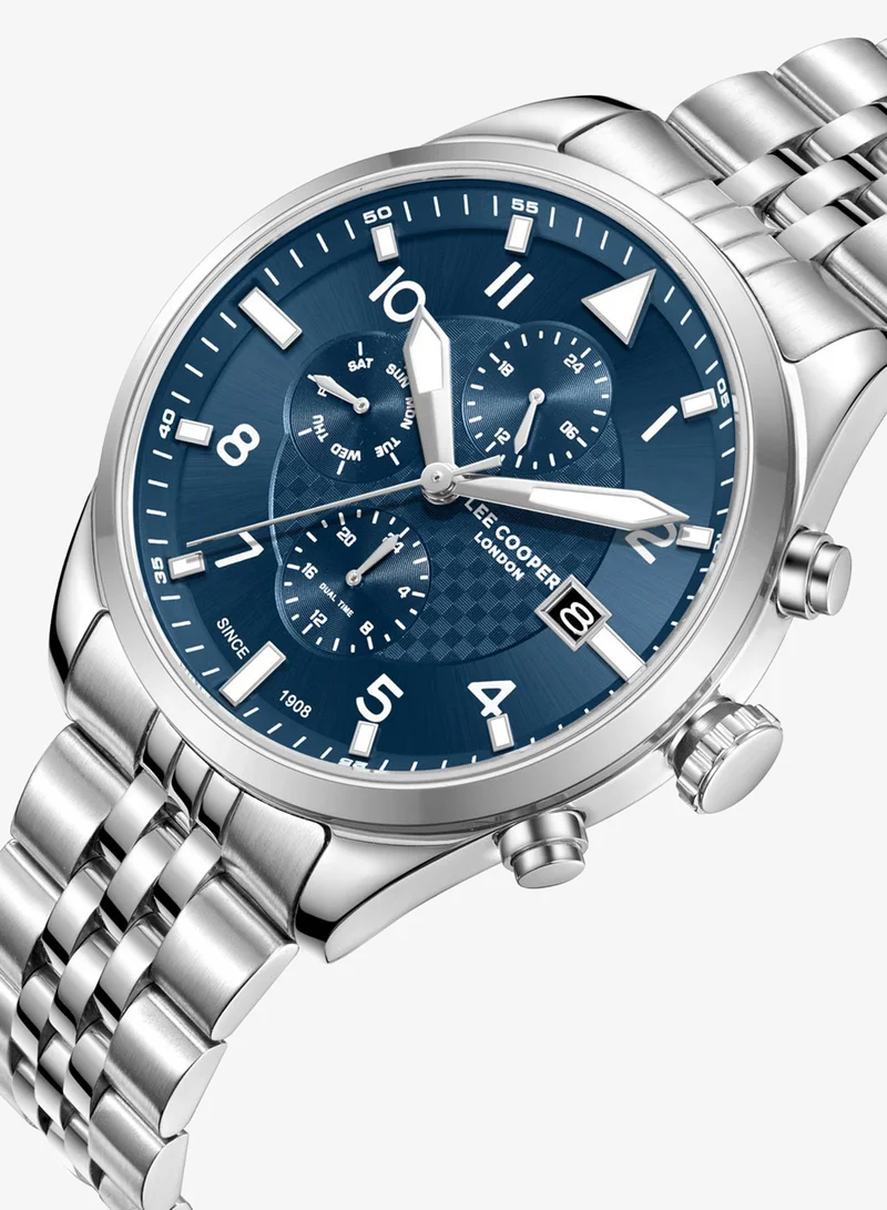 Lee Cooper Men's METAL Multi Function Watch LC08318.390 - 41 mm