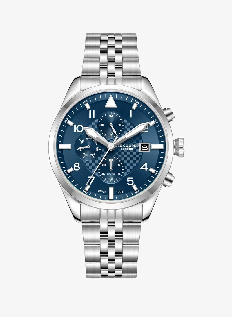Lee Cooper Men's METAL Multi Function Watch LC08318.390 - 41 mm