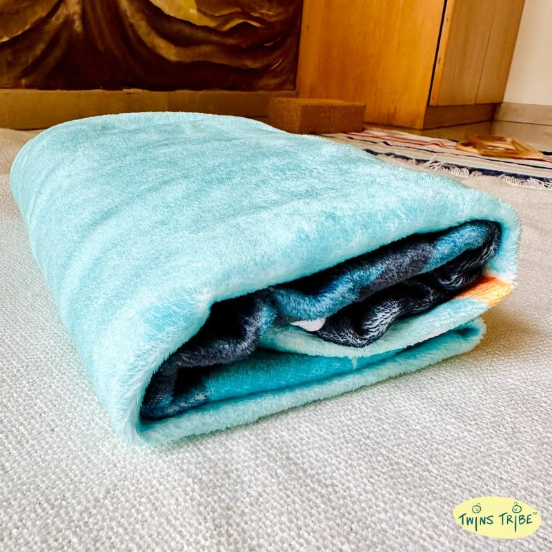 TwinsTribe Milestone Blankets for Twins: Under The Sea | Gift Idea for Newborn Twins | Attractive Gift Box | Perfect for Capturing Memories - Image 4