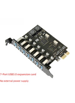 7-Port USB 3.0 PCI-E Expansion Card with NEC Chip NEC VIA chip