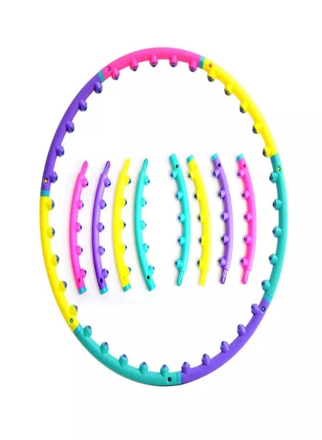 BODY BUILDER, 96CM 1KG HULA HOOP RING 1PC/CLR BOX 38-1145 - Image 4