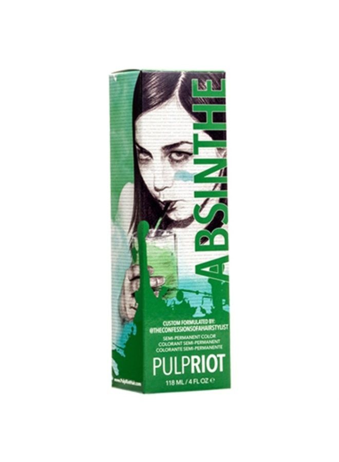 P.R. Pulp Riot Semi-Permanent Hair Color 4oz- Absinthe - Image 1