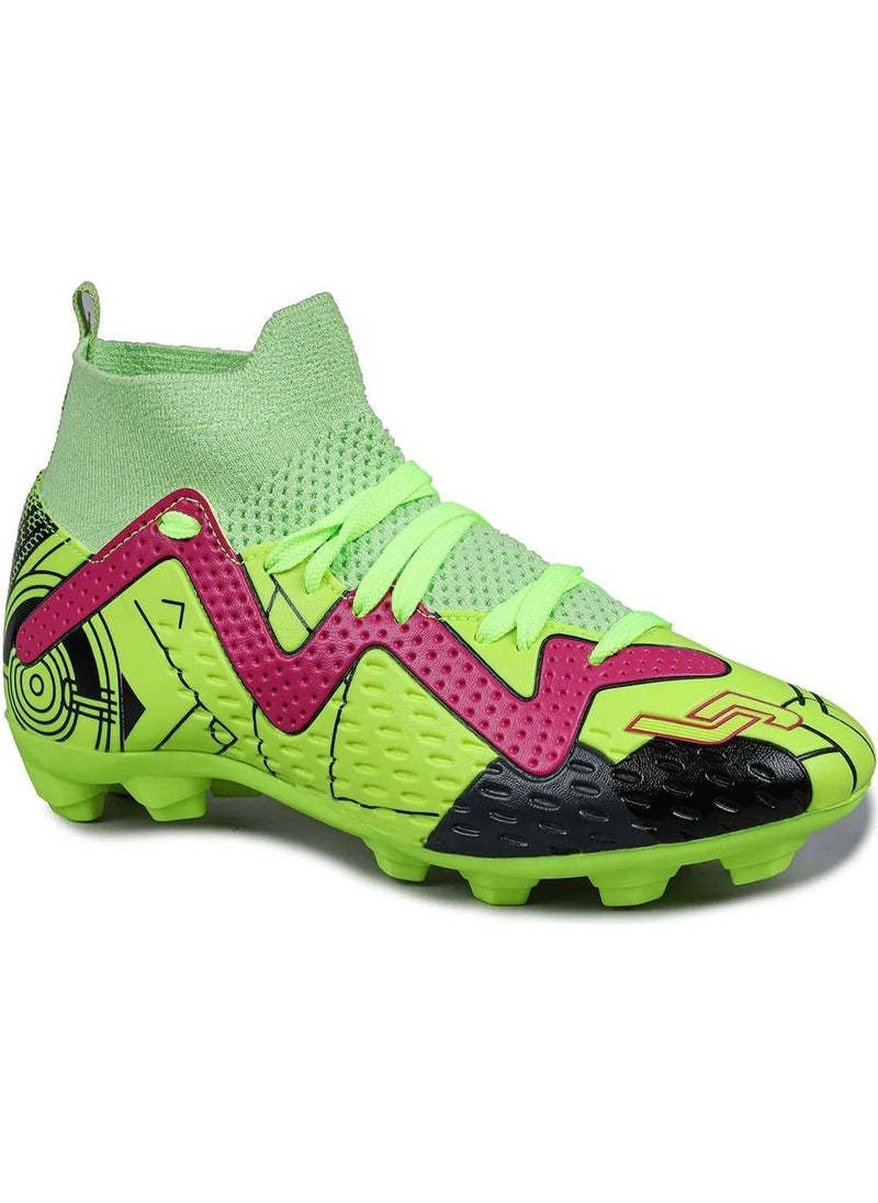 Jump 30226 Fg Garson Neon Green Football Cleats V1  - Image 3