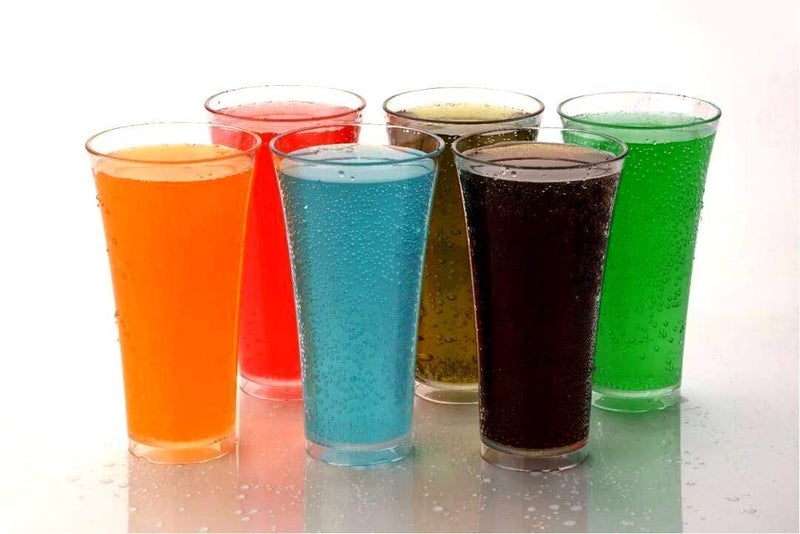 CLOMANA Plastic Glass 6 Pieces Multicolour 320 ml - Image 3
