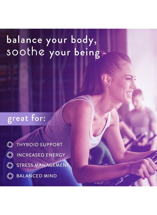 WellPath Soothe Adrenal Support & Thyroid Support for Women - Metabolism Booster & Hormone Balance for Women | Mood Enhancer & Energy Supplements | Iodine, Ashwagandha, Selenium, Rhodiola | Adaptogens, 60 ct - Image 1