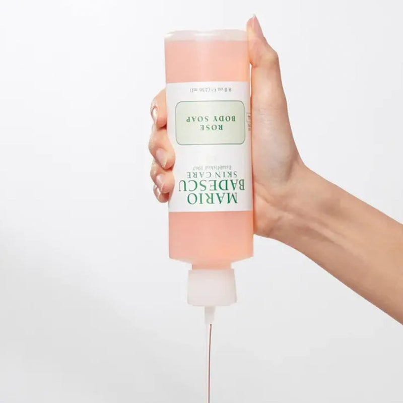 Mario Badescu Rose Body Soap | For a Pampered, Refreshed, and Hydrated Skin | Scented with the Sweetest Hint of Floral | Shower Gel for Daily Use | 8 fl. oz. - Image 5
