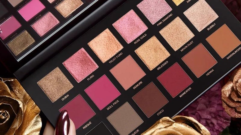 Nude Rose Gold Eyeshadow Palette Combo Pack Highly Pigmented Shades Matte Shimmer Finish Beginner Friendly Long Lasting Eye Makeup Palette Kit - Image 5