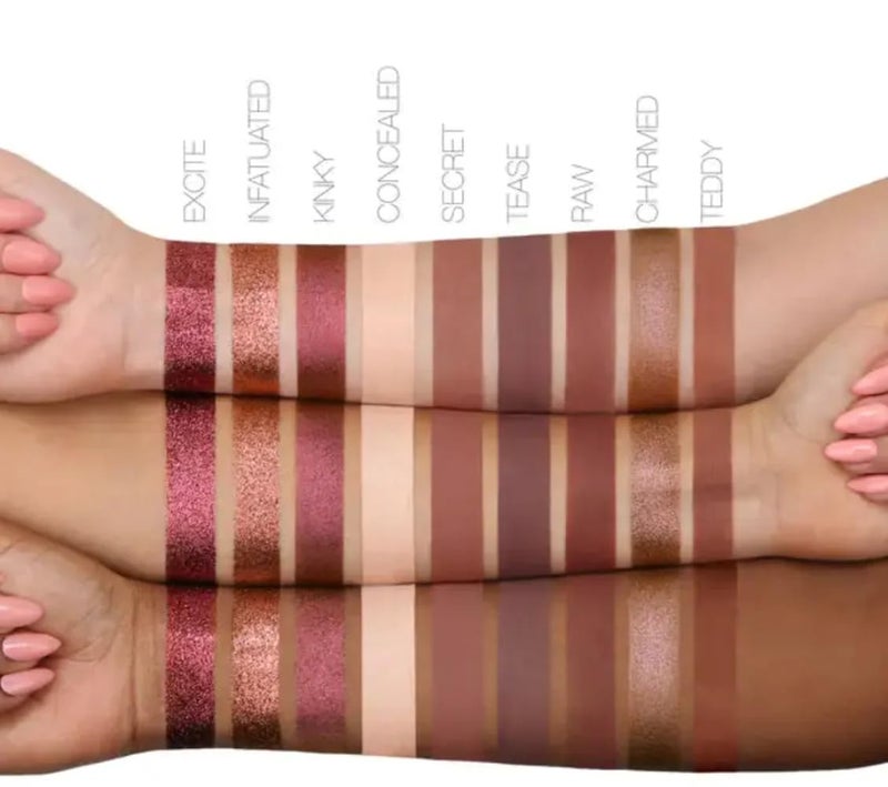 Nude Rose Gold Eyeshadow Palette Combo Pack Highly Pigmented Shades Matte Shimmer Finish Beginner Friendly Long Lasting Eye Makeup Palette Kit - Image 3