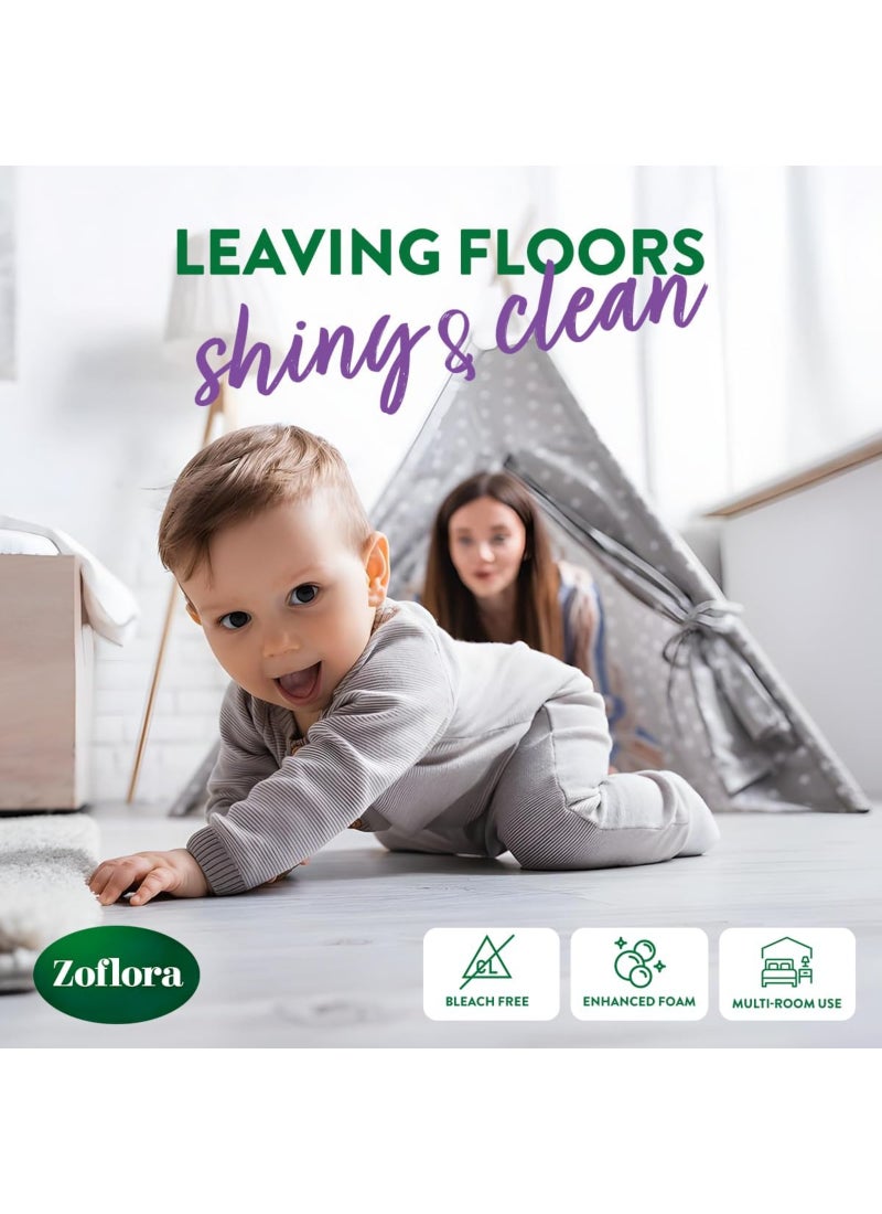 Zoflora Lavender Dream Floor Cleaner 900ml - Antibacterial Disinfectant for Surfaces - Image 4