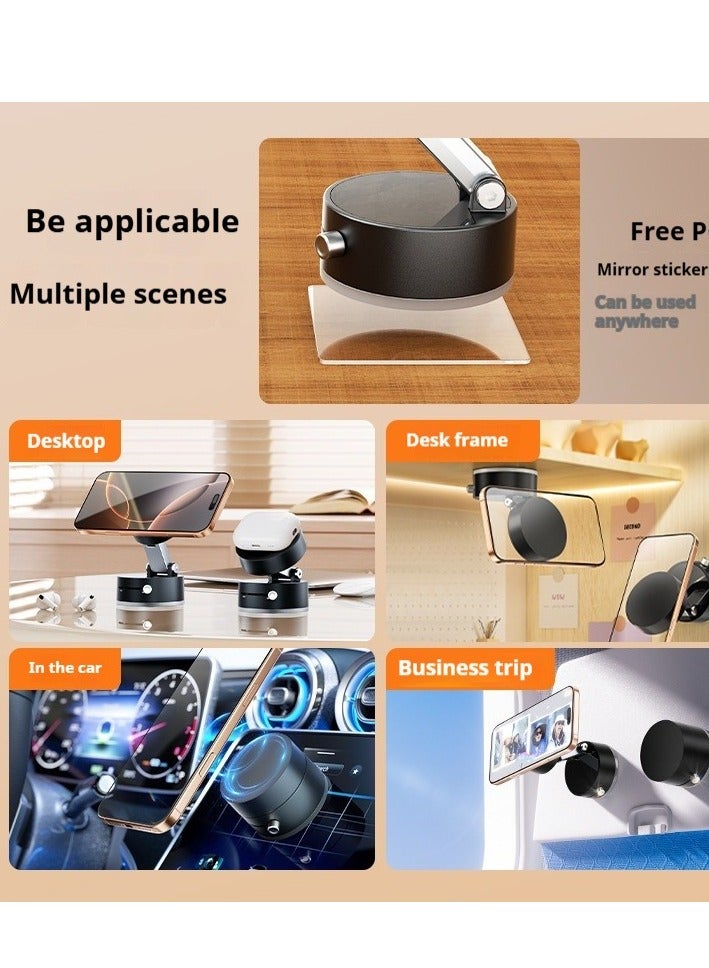 RinGinG Vacuum Suction Magnetic Car Phone Holder, Magnetic Car Phone Holder For Car Dashboard Truck Windshield Table Suitable For Tablets Smartphones Flat Universal Magnetic Kit  - Image 3