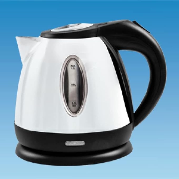 Caravan 750 W Low Wattage Corded Kettle In White - Image 5