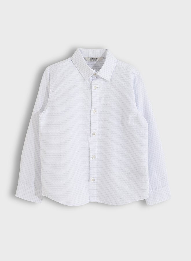 ال سي وايكيكي قميص أولادي من قماش دوبي - Image 1