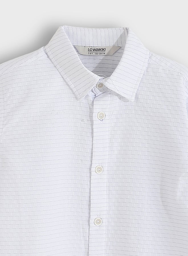 ال سي وايكيكي قميص أولادي من قماش دوبي - Image 4