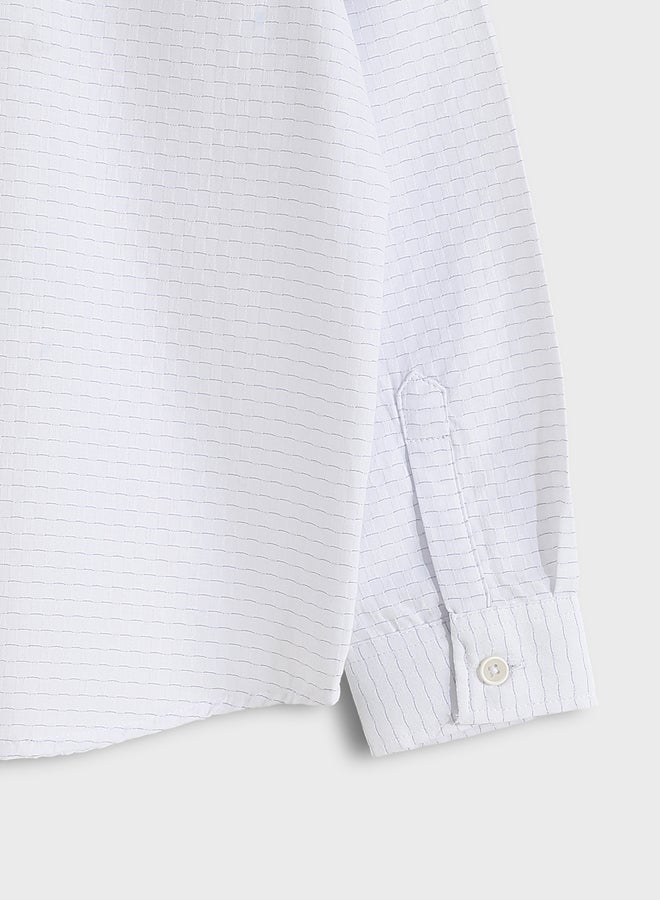 ال سي وايكيكي قميص أولادي من قماش دوبي - Image 3