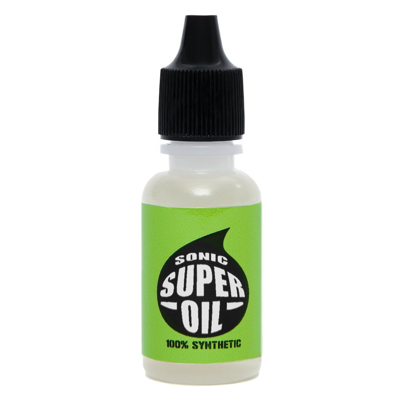 SONIC Super Oil Skate Bearing Lubricant for Inline Skates Roller Skates and Skateboards 100 Synthetic Formula 12 oz Made in USA