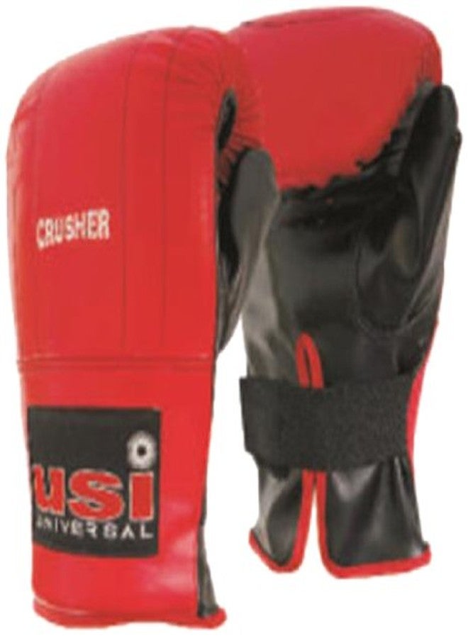 USI Bouncer Punching Bag Gloves, L (Red) - Image 2