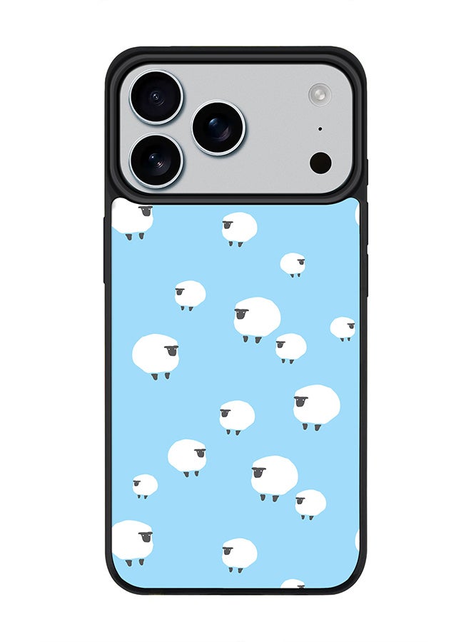 Stylizedd iPhone 17 Pro Max Case, [Compatible with MagSafe] Slim Magnetic cover Phone Case iPhone 17 Pro Max -Counting Sheep - Image 1