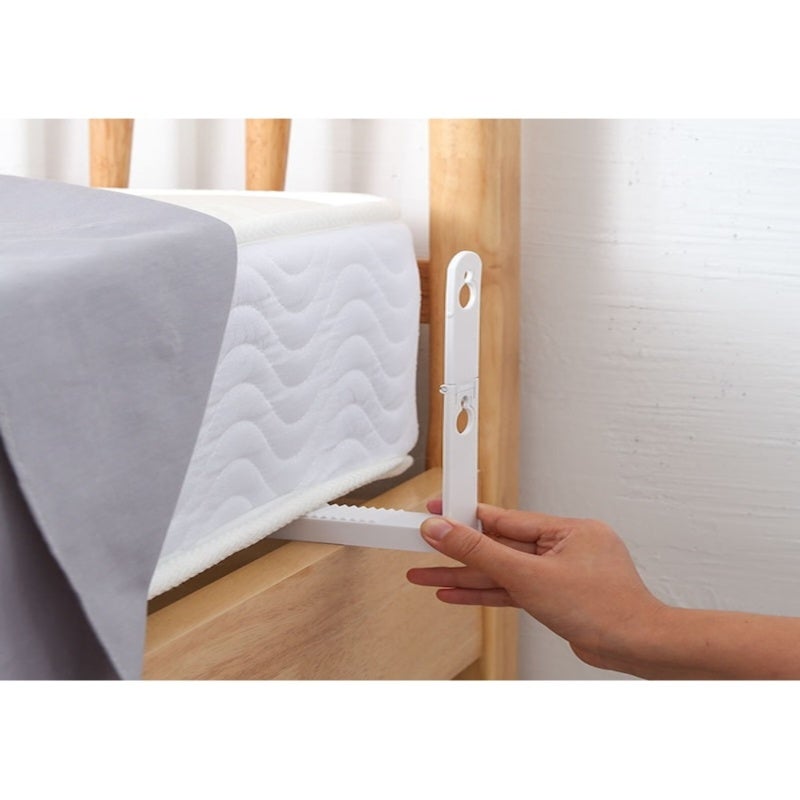 Sheet Holder 11.5x3x11cm Anti-Slip Bed Sheet Clip - Durable ABS Mattress Stabilizer for Home Bedroom Sleep Environment - Image 2