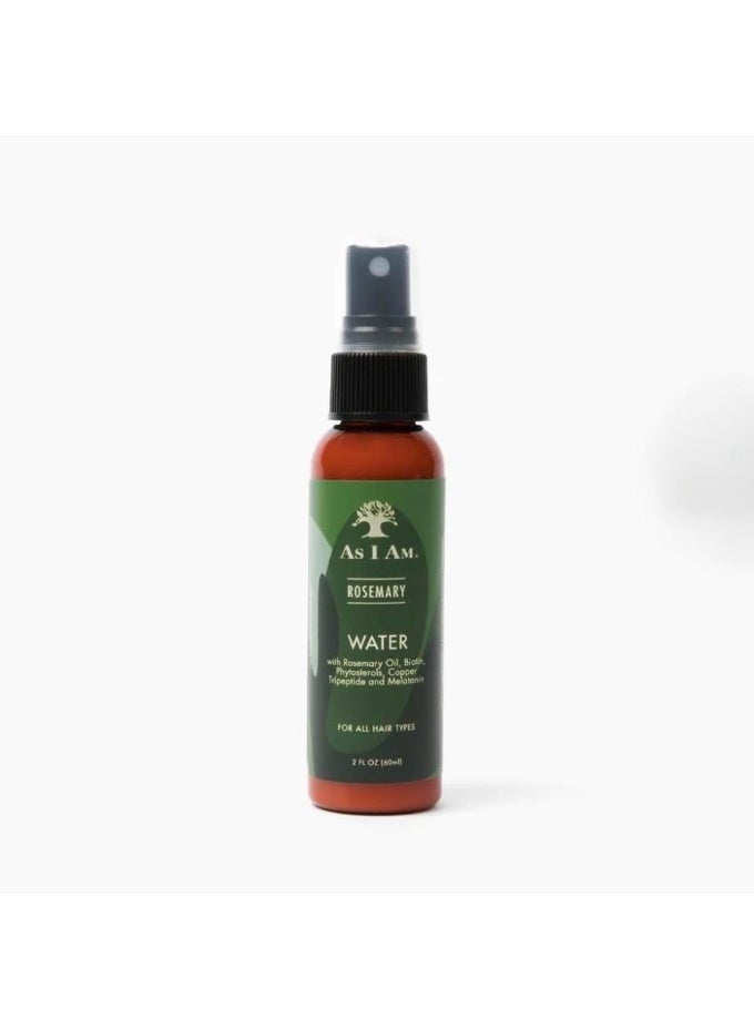 As I Am Rosemary Water - 2 Fluid ounce - with Biotin - Image 1