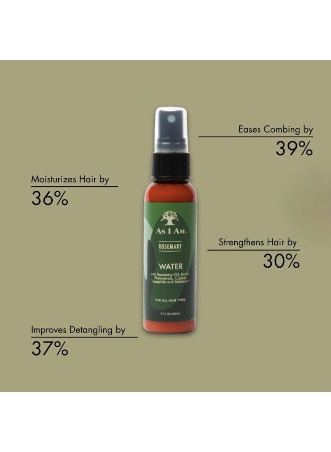 As I Am Rosemary Water - 2 Fluid ounce - with Biotin - Image 4
