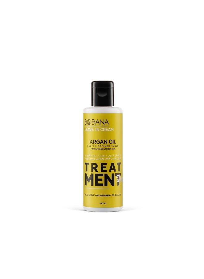 Bobana Leave-in Cream – with Argan Oil – 200ml - Image 3