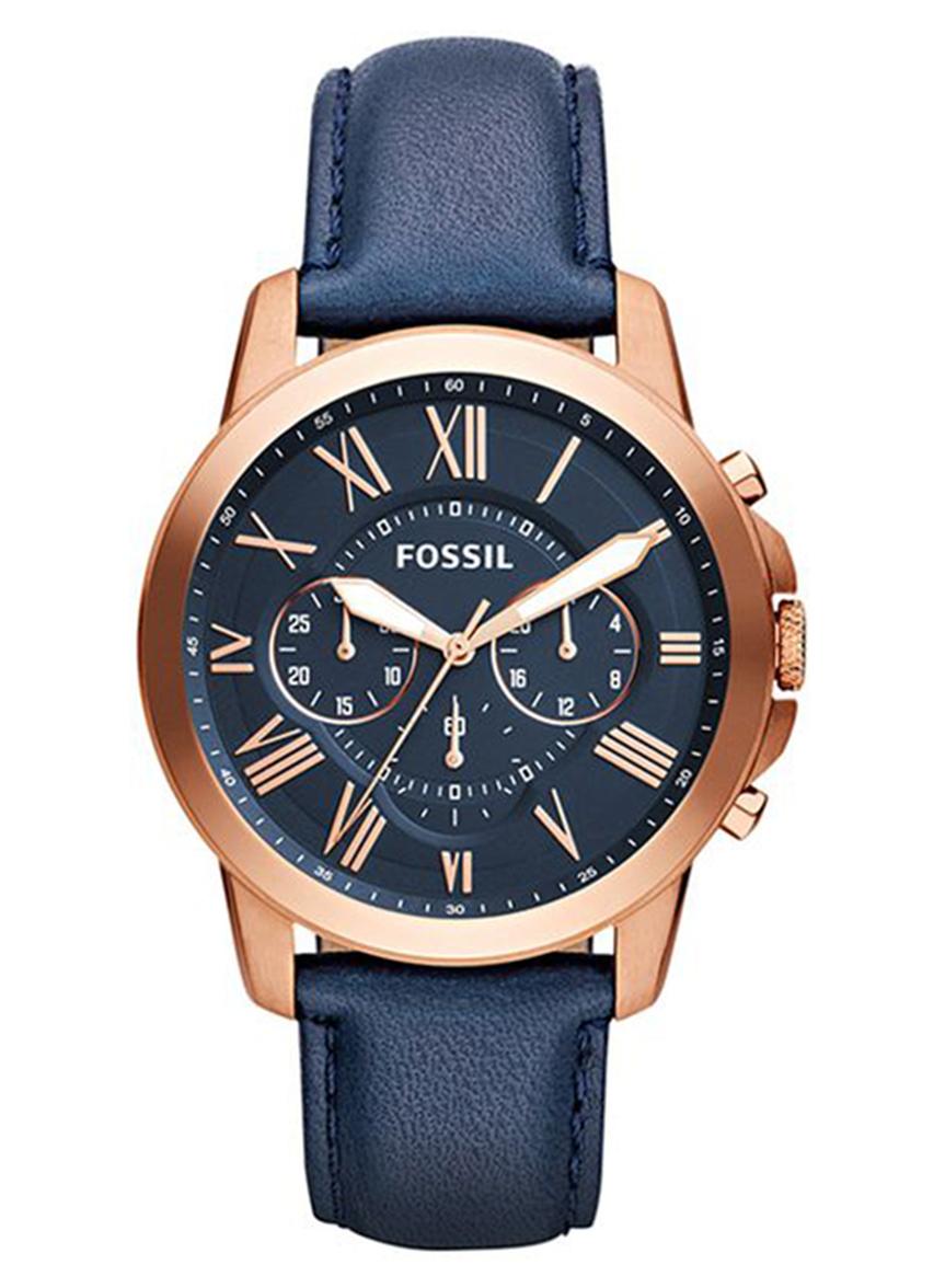 Men's Water Resistant Analog Watch FS4835IE - 44 mm - Blue