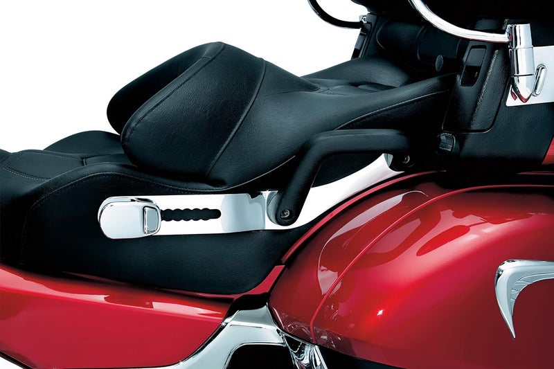 Kuryakyn 8930 Revolution Driver Seat Backrest Pad with Removable Storage Pouch for Honda Gold Wing GL1800 (2012-2017) - Image 4