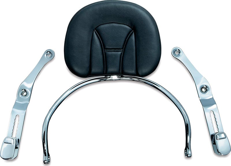 Kuryakyn 8930 Revolution Driver Seat Backrest Pad with Removable Storage Pouch for Honda Gold Wing GL1800 (2012-2017) - Image 1