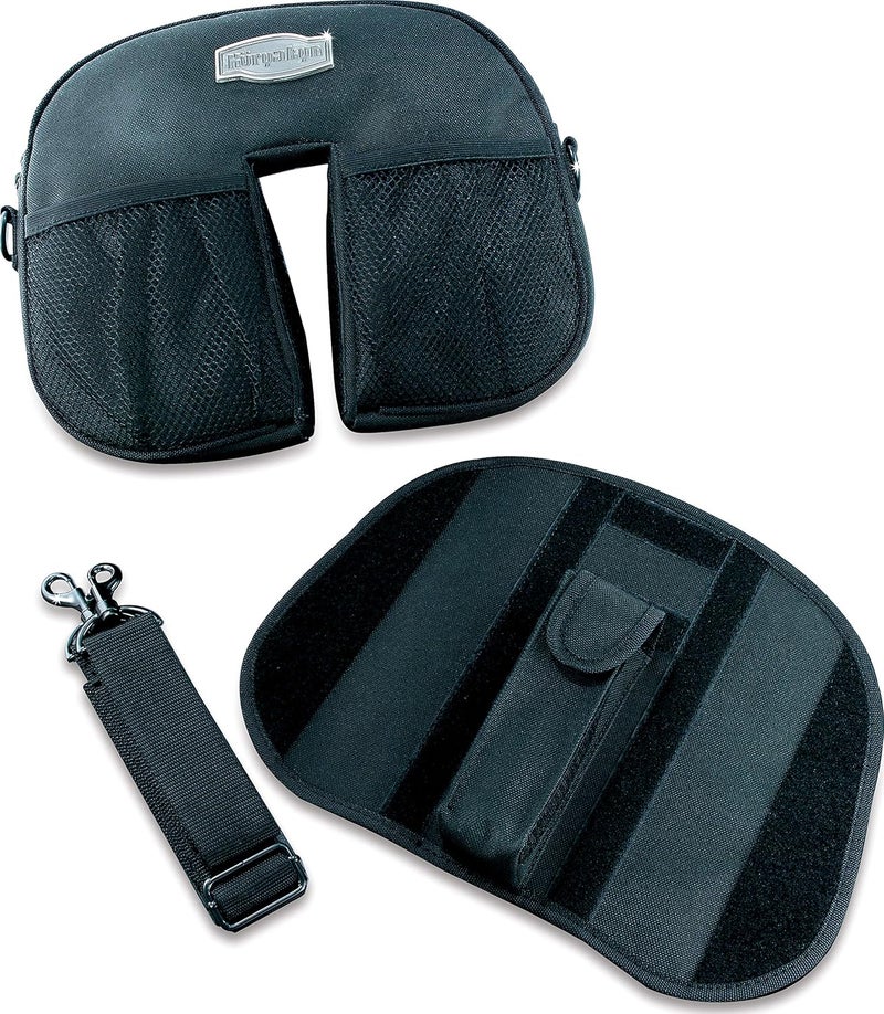 Kuryakyn 8930 Revolution Driver Seat Backrest Pad with Removable Storage Pouch for Honda Gold Wing GL1800 (2012-2017) - Image 2