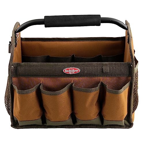 Bucket Boss Gatemouth Tool Tote in Brown, 70012, 11 liters - Image 1