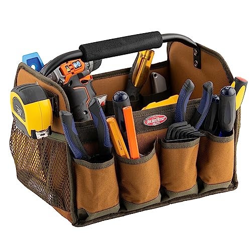 Bucket Boss Gatemouth Tool Tote in Brown, 70012, 11 liters - Image 4