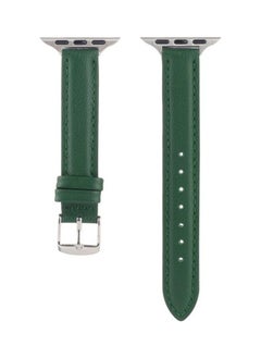 PROMASS Replacement Watchbands For Apple Watch Series 7 41mm/6 & SE & 5 & 4 40mm/3 & 2 & 1 38mm Dark Green 