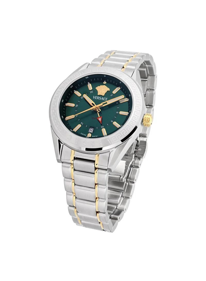 فيرزاتشي V-Code GMT Quartz Green Dial Watch