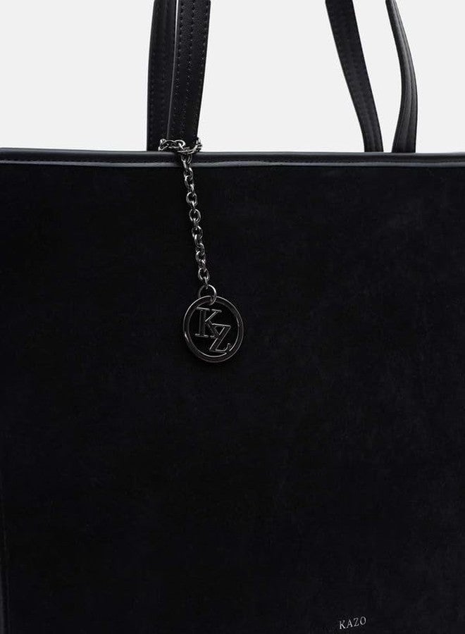Kazo Stephen Tote Bag | Black - Image 3