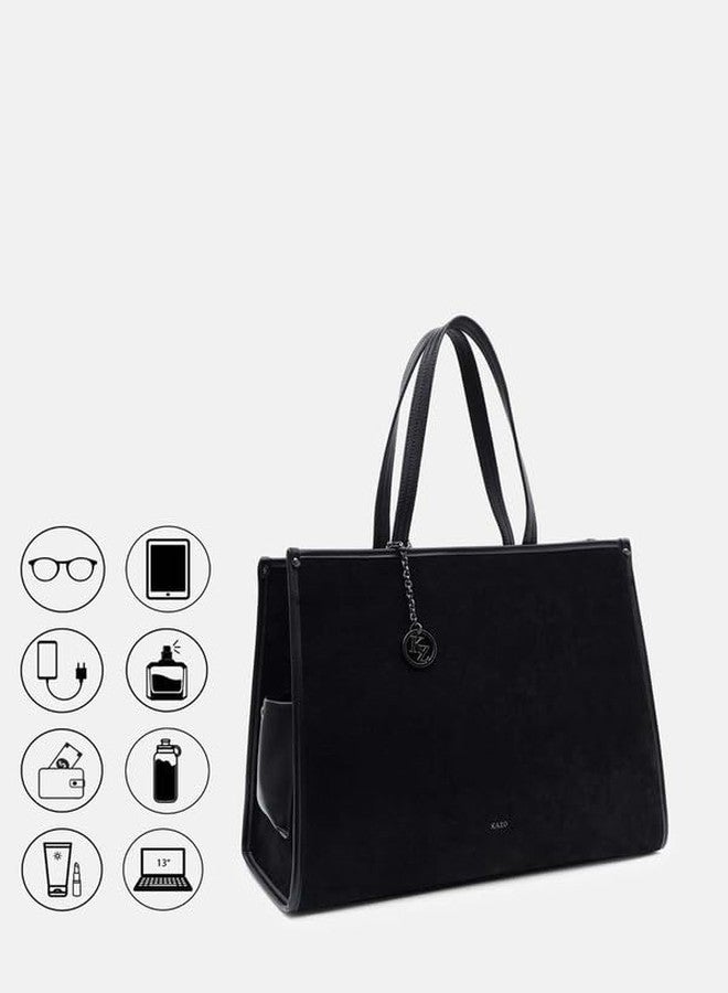 Kazo Stephen Tote Bag | Black - Image 4