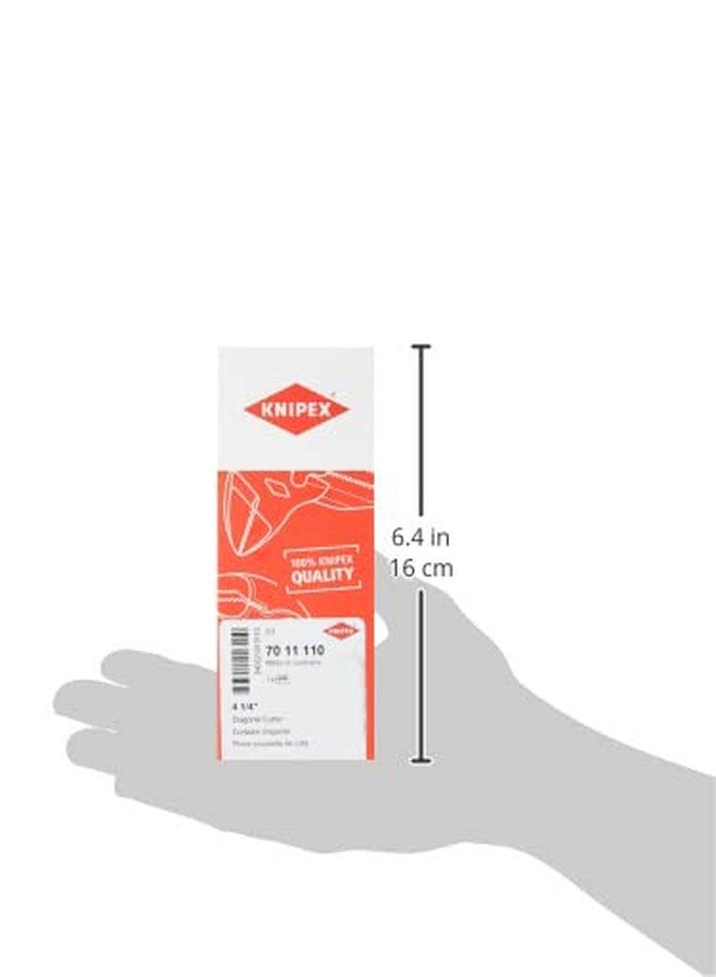 KNIPEX 70 11 110 Diagonal Cutters - Image 3