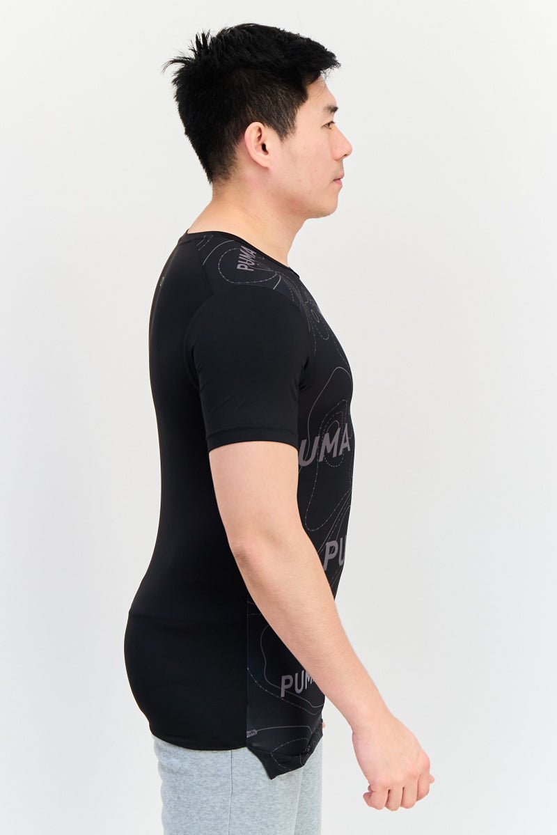 PUMA تي شيرت تدريب قصير الأكمام للرجال، متعدد الألوان - Image 4